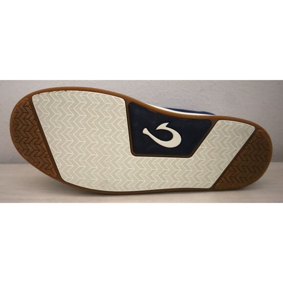 OluKai 10539-5454 Men’s Sz 13 Navy Blue Textile High-Top Sneakers Shoes - Picture 9 of 13